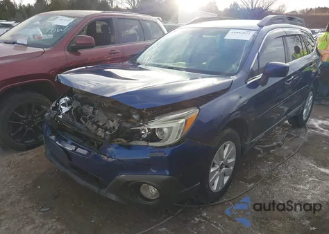 2016 Subaru Outback 2.5I Premium z USA, uszkodzony, nr VIN 4S4BSBCCXG3215927